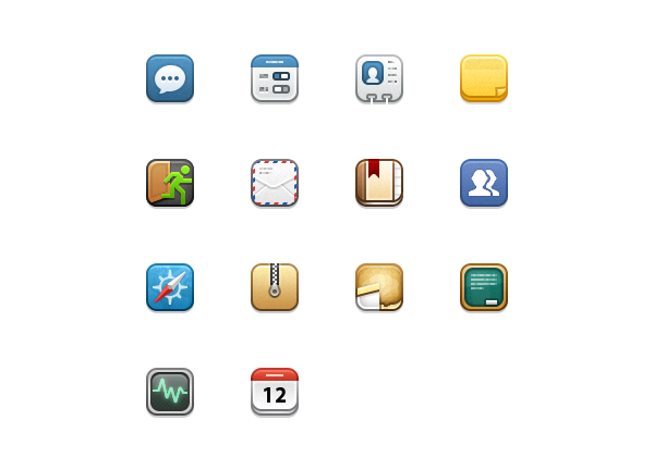 small ios retina style icons