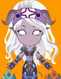 draenei shaman dress-up game