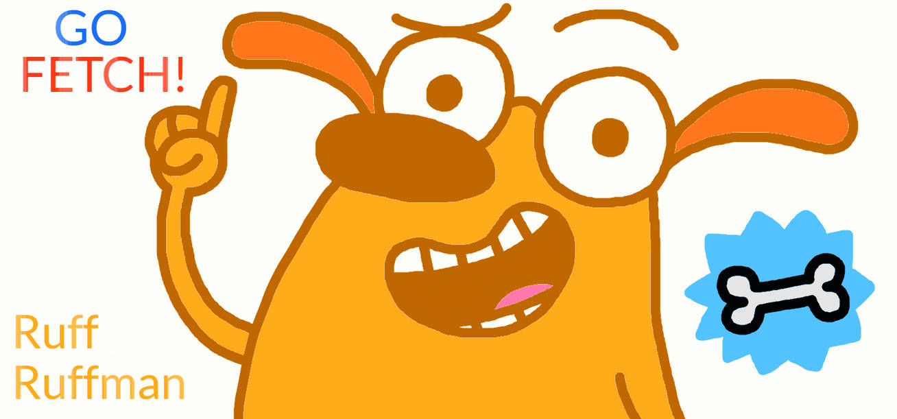 Ruff Ruffman in DA muro by CalinaPonyCartoonsDA on DeviantArt