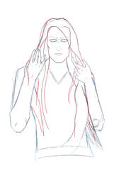 Sketch: super long hair skwisgaar