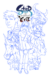 Star vs the Forces of Evil (rough sketch)