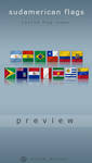 Sud American Flags