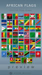 African flags
