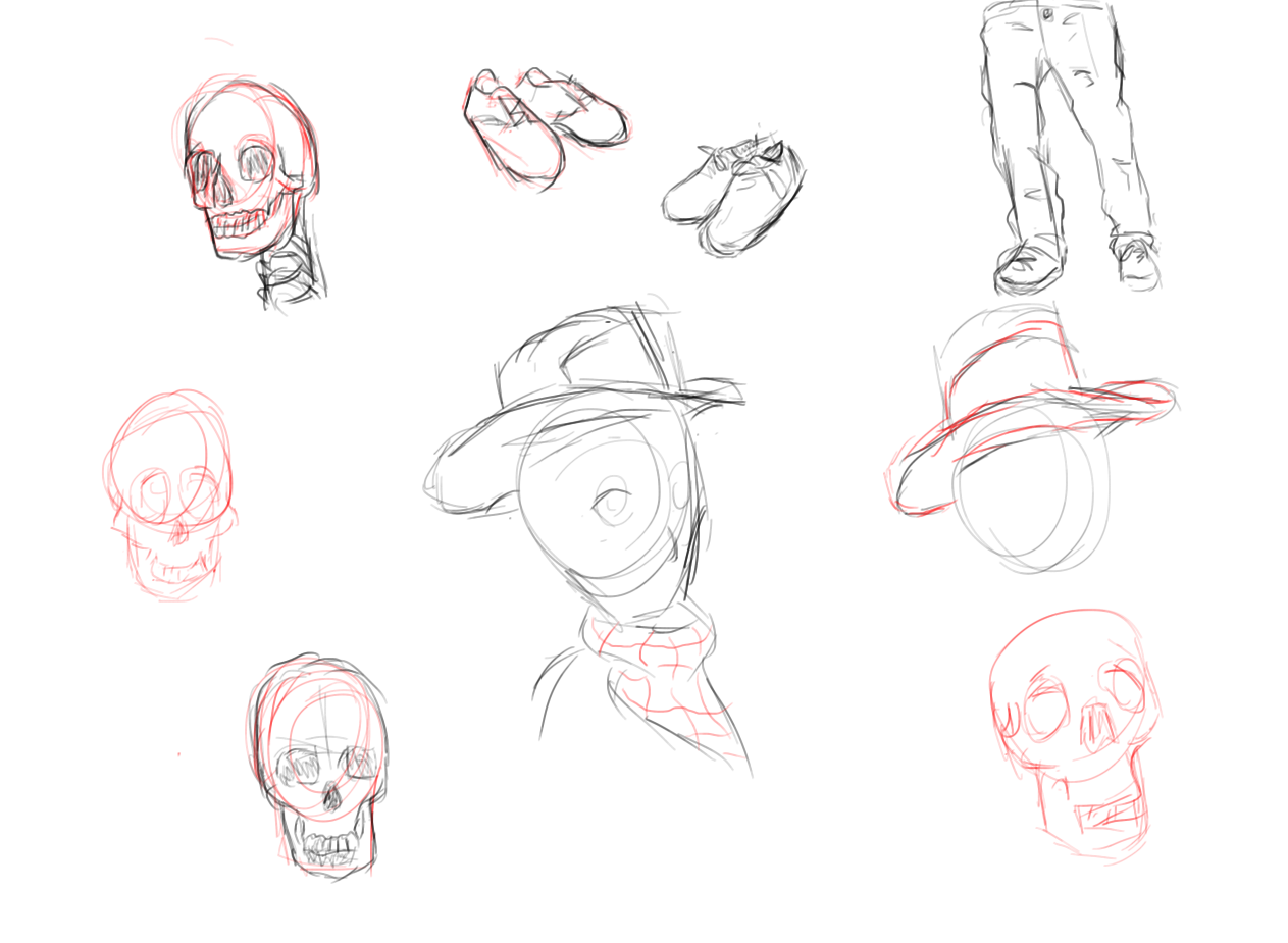 Skulls, Cowboys, Pants