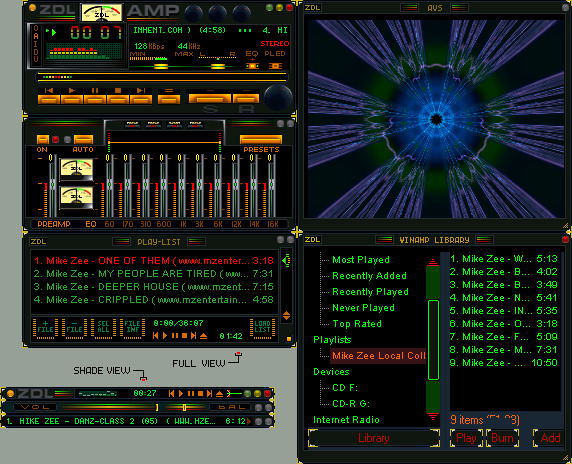 ZDL-AMP CLASSIC winamp2 and 5