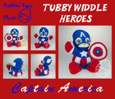 Tubby Widdle Heroes - Cap'n Murica