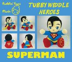 Tubby Widdle Heroes - Superman