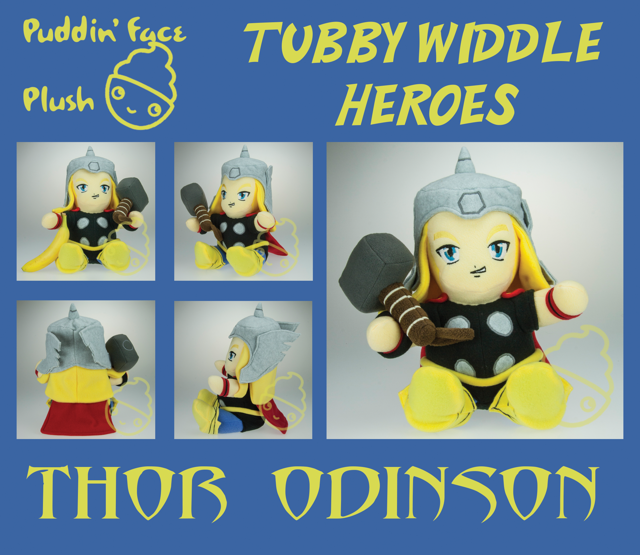 Tubby Widdle Heroes - Thor