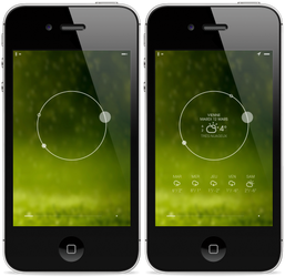 weatherClock LS lajal minimal