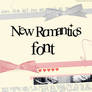 NEW ROMANTICS FONT