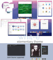 Whit-e an elementary OS theme