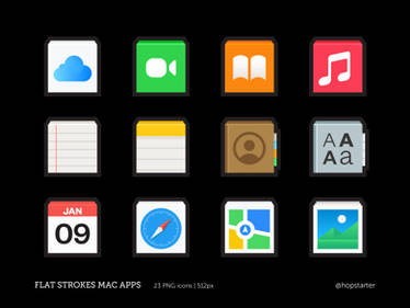 Flat Strokes Mac