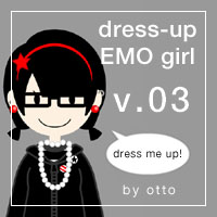 dress-up EMO girl . game