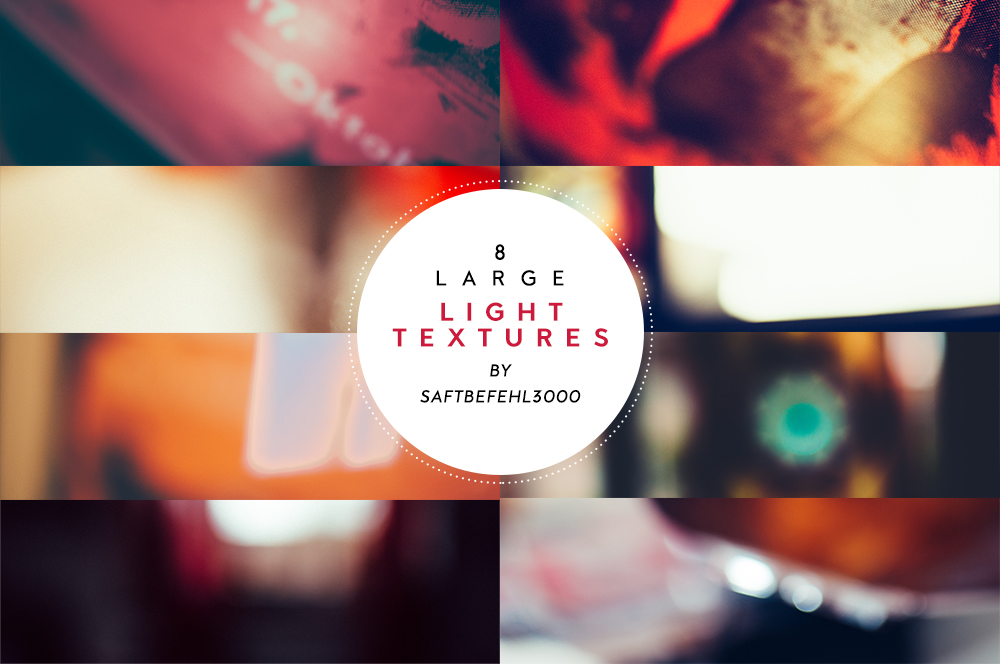 8 Large Light Textures / 01