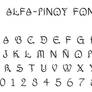 Alfa-Pinoy Font