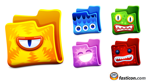 Creature Folders Icons