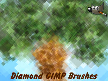 Diamond GIMP Brushes (For GIMP 2.6)