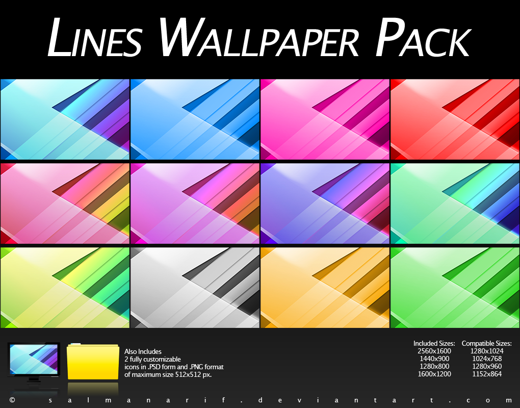 Lines Wallpaper Pack