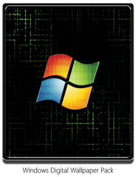 Windows Digital Flag Wallpaper