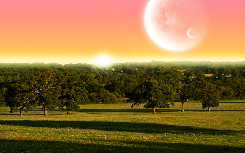 Evening Moon by salmanarif on DeviantArt