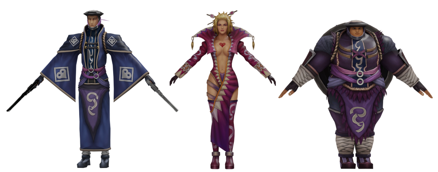 Leblanc syndicate pack FFX-2 HD for XPS by MintArisu on DeviantArt