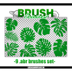 Resource #41: Leaves Brushes