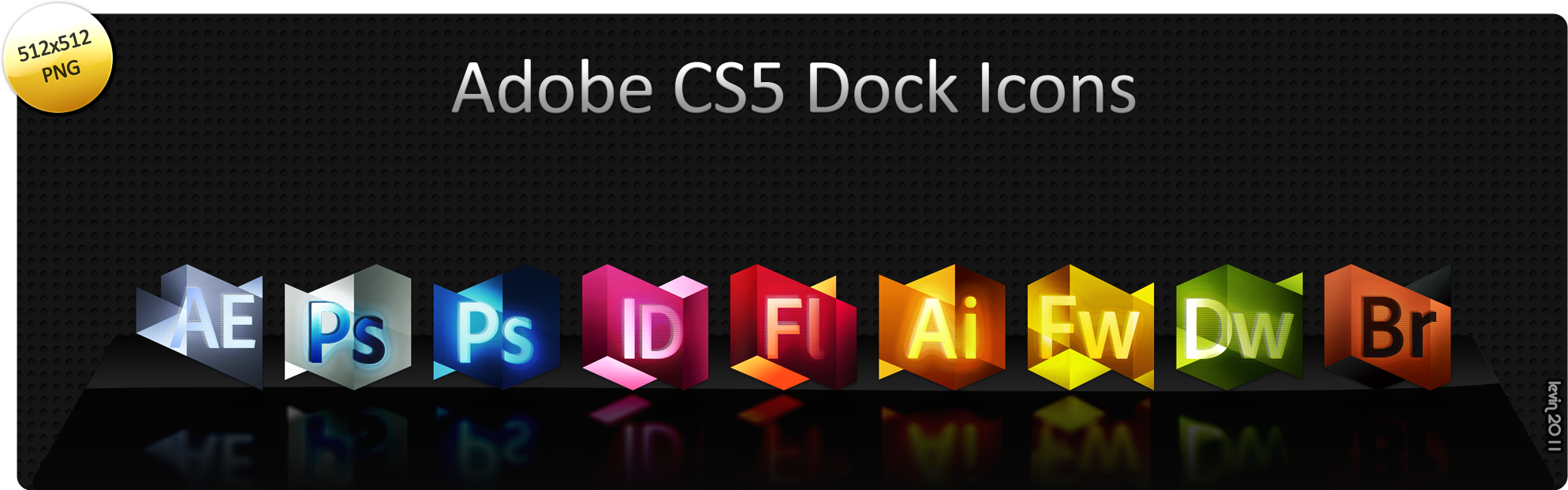 CS5 Dock Icons