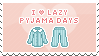 Pyjama Days Stamp by Kezzi-Rose