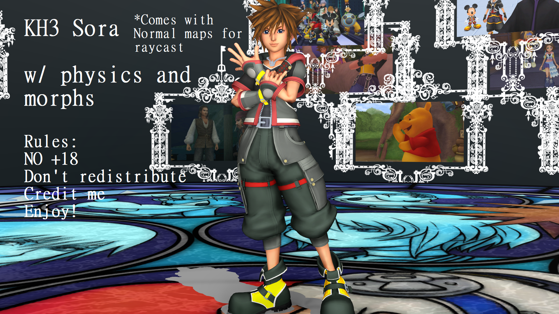 mmd raycast normal maps