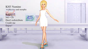 (MMD) KH3 Namine