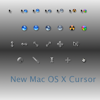 New Mac OS X Cursor
