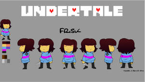 [UNDERTALE] FRISK-ModelSheet