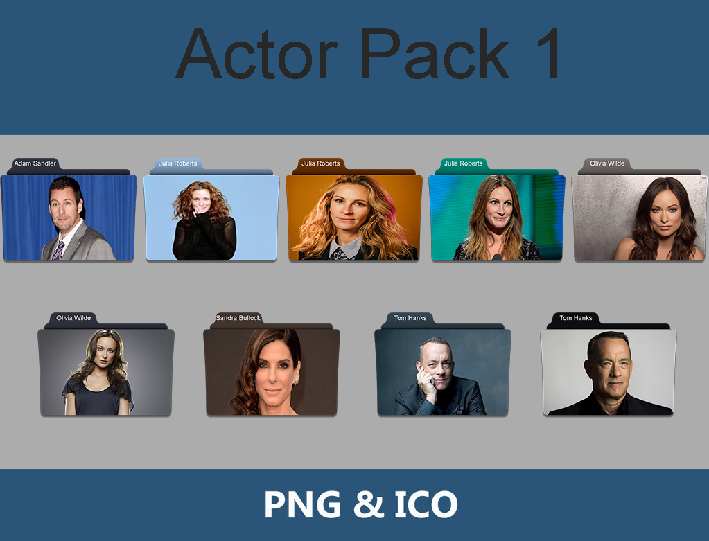 Actor Pack 1 by alexwarn3 on DeviantArt