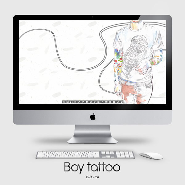 Boy tattoo