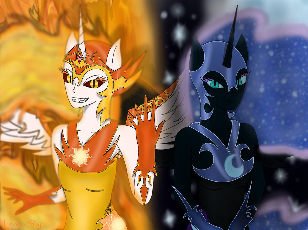 Day or Night by Leonine-and-Leona on DeviantArt