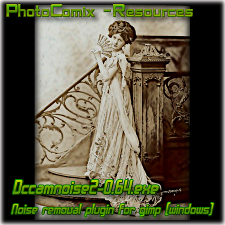 DCamnoise-2 for Gimp -windows by photocomix-resources