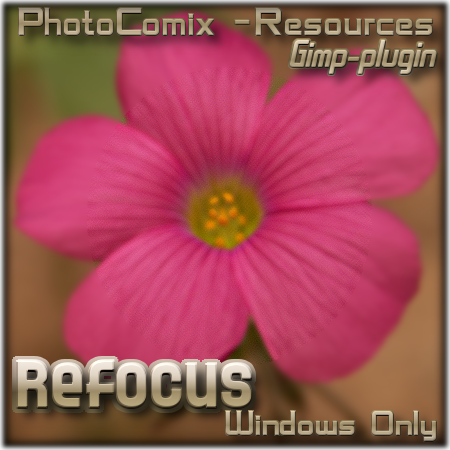 Refocus plugin- windows OS by photocomix-resources