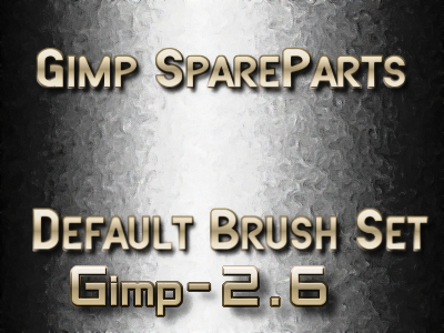 Gimp2.6 Default brush