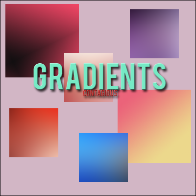 Gradients #1 by ContagiousGraphic on DeviantArt
