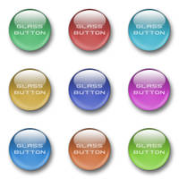 Cool Glass Buttons by Visor