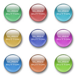 Cool Glass Buttons by Visor