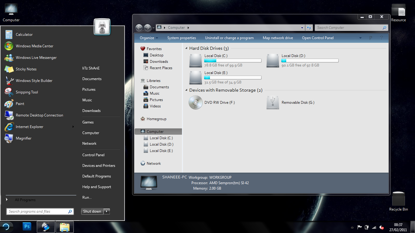 NewAge for Windows 7