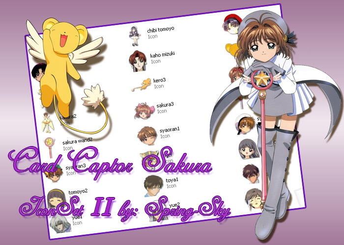 Get Wallpaper Card Captor Sakura Iconset Ii By Spring Sky On Deviantart Desktop Wallpaper Free
