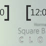 square bracket 1.0 - Clock