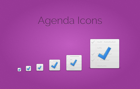 Agenda Icons