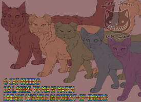 F2U Cat Lineart Batch
