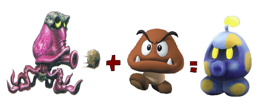 Secret Fusion: Octoroc and Goomba