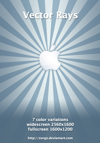 Apple Vector Rays