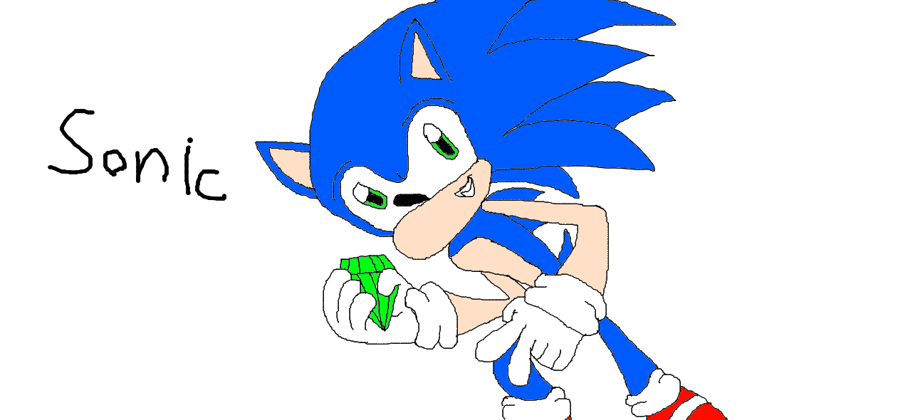 my most best picture of sonic