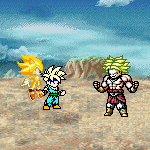 Corey and Sonic vs Broly - Testing Some Lifebars